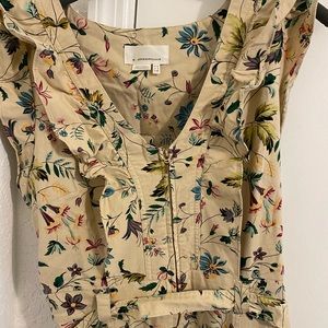 Anthropologie floral vintage jumpsuit
